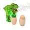 T-Rex Bubble Gun Shooter Green - Tyrannosaurus Fun Kids Outdoor Gun Shooter